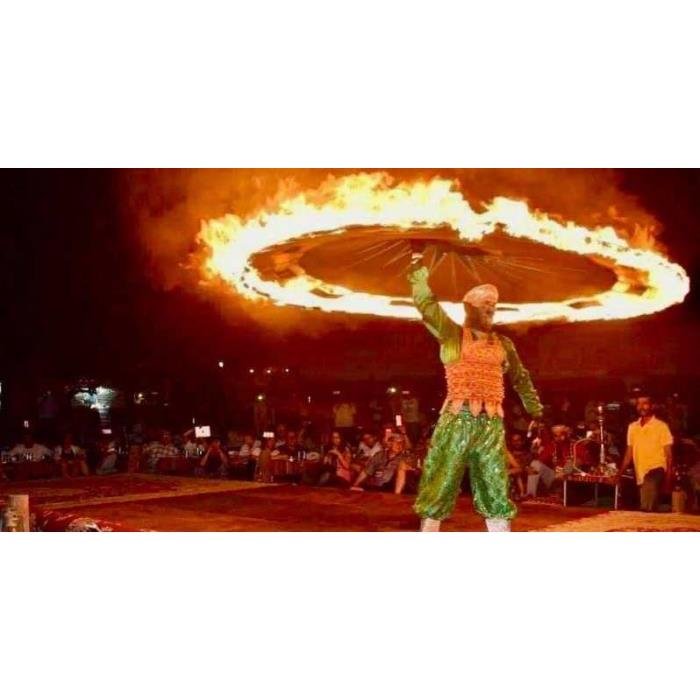 아랍에미리트 두바이 BBQ 저녁 식사가 포함된 프라이빗 허머 사막 사파리 투어 이미지 4