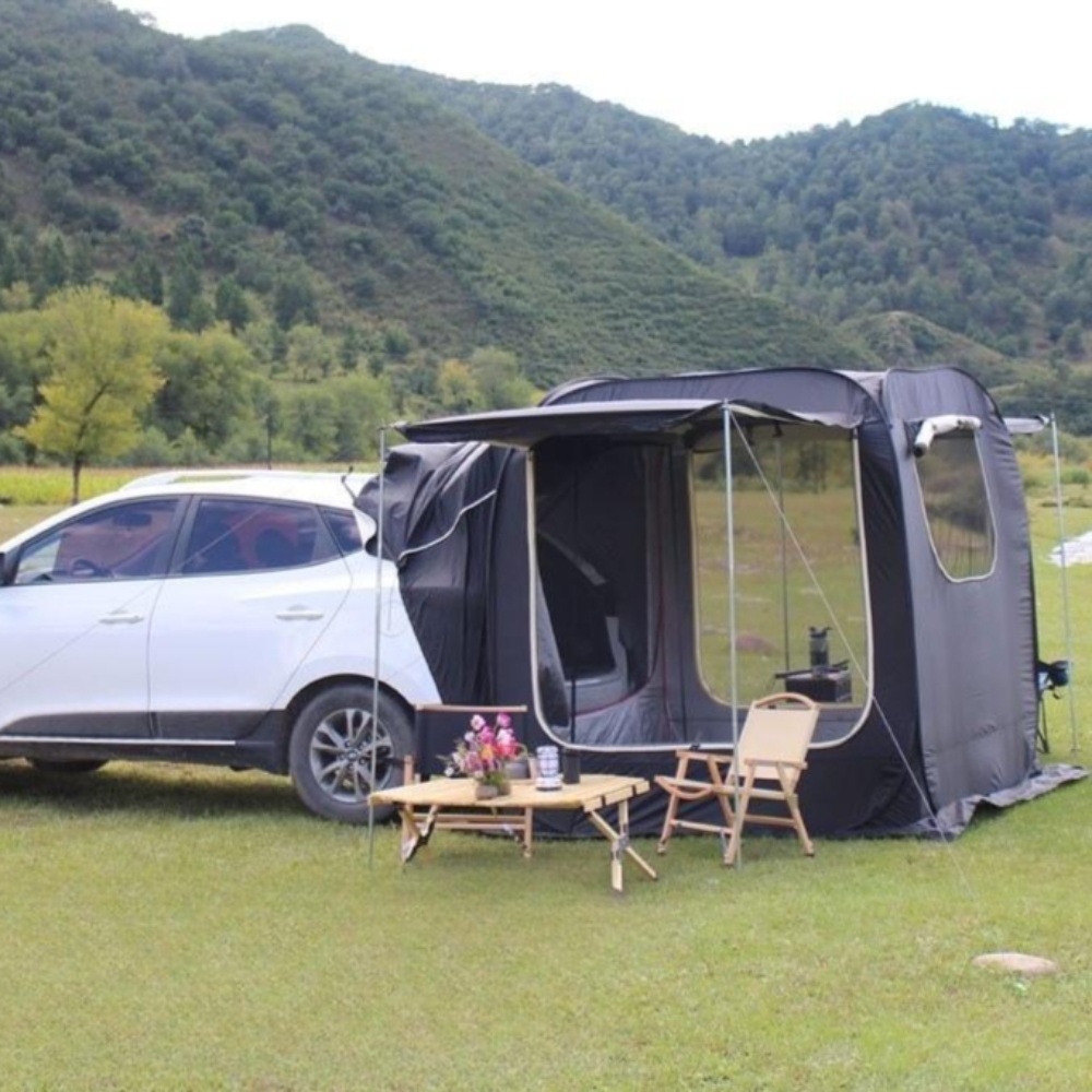 차박 텐트 도킹 리어 후면 야외 원터치 감성 돔텐트