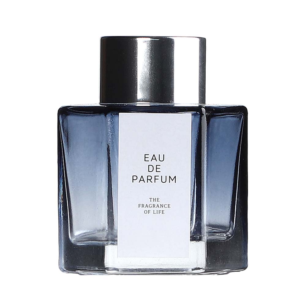 디퓨저 용기 유리병 블루헥타곤 50ml 스티커 리드스틱포함 DIY