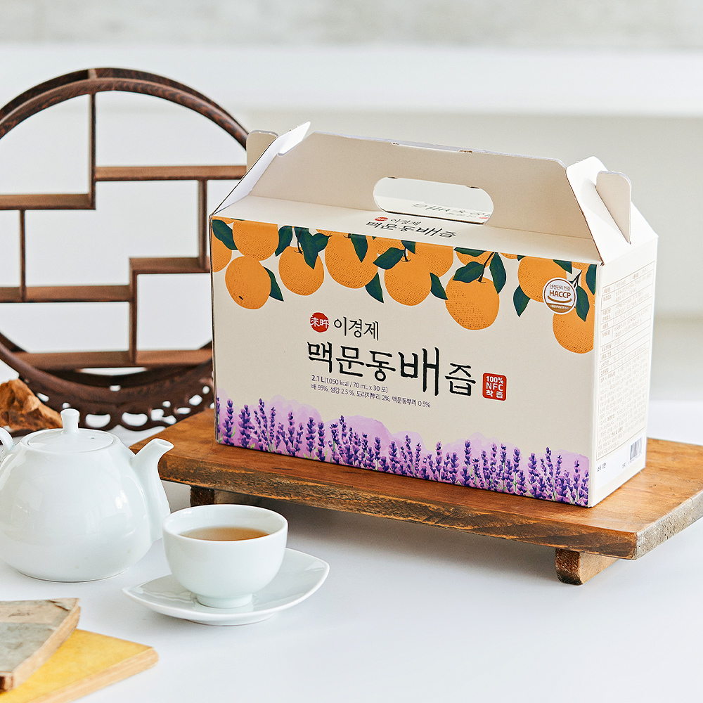 이경제 맥문동 NFC 착즙 배즙 도라지 진액 엑기스 이경재 국내산100% 60포, 2개 - 상세 이미지 2