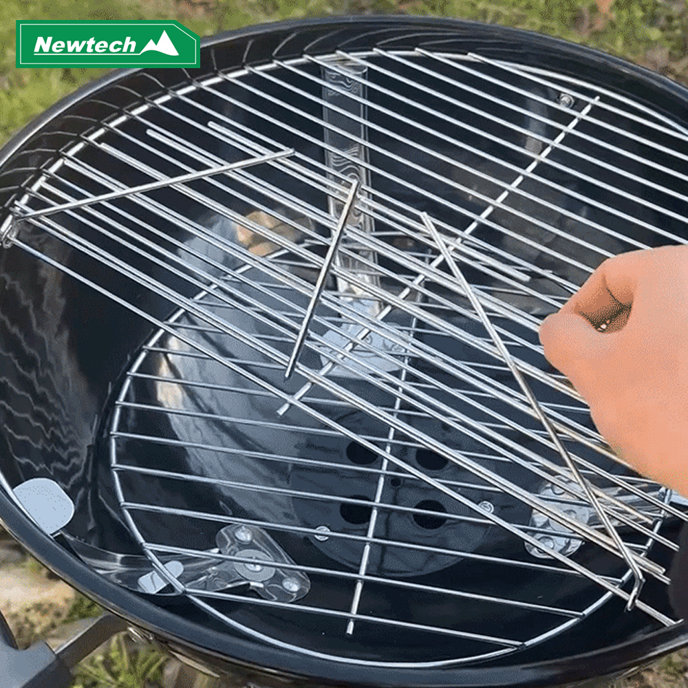 뉴테크캠쿡 바베큐그릴 캠핑 훈제 대형 야외 그릴 숯불 직화 업소용 아폴로 프리미엄