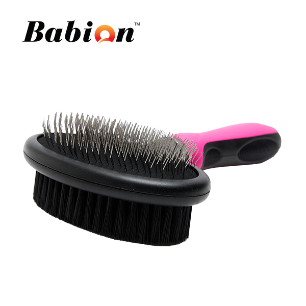 바비온 강아지 고양이 빗 슬리커 브러쉬 038R
