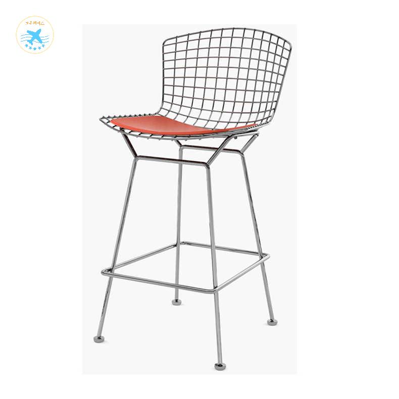 와이어 빠의자 놀 철제 메쉬 바체어 아일랜드 - 상세 이미지 2