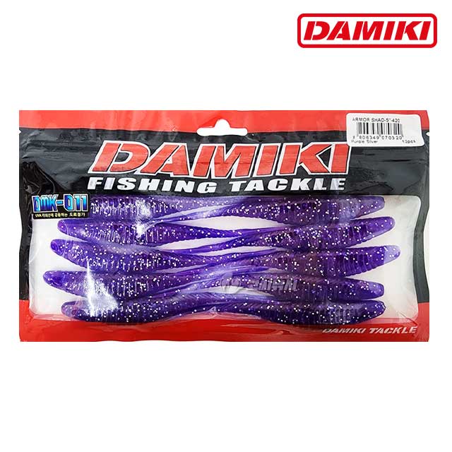 다미끼 아머 쉐드 웜 12.7cm ARMOR SHAD 광어 우럭 배스 다운샷 루어 108 - 상세 이미지 3