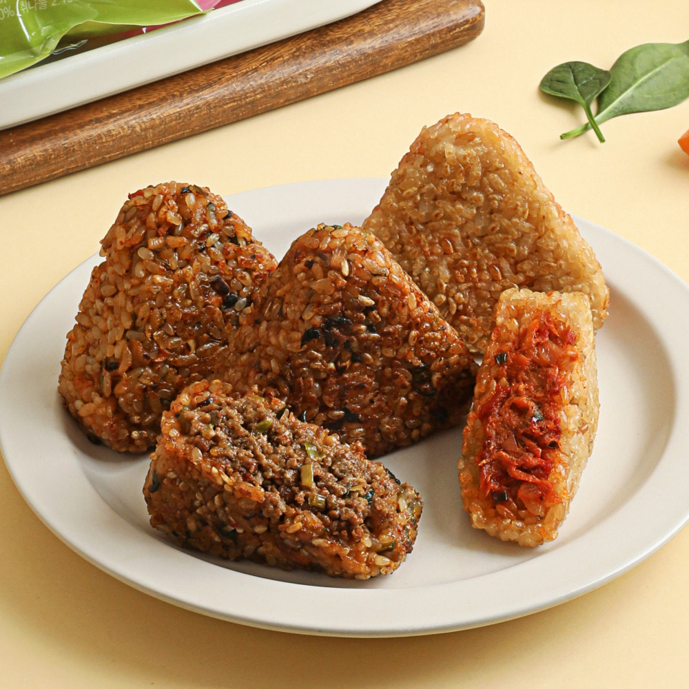 [푸드페스타] 다신샵 점보 현미 주먹밥 150g 5종 10+10팩 / 저당 국내산 볶음밥 대표 이미지