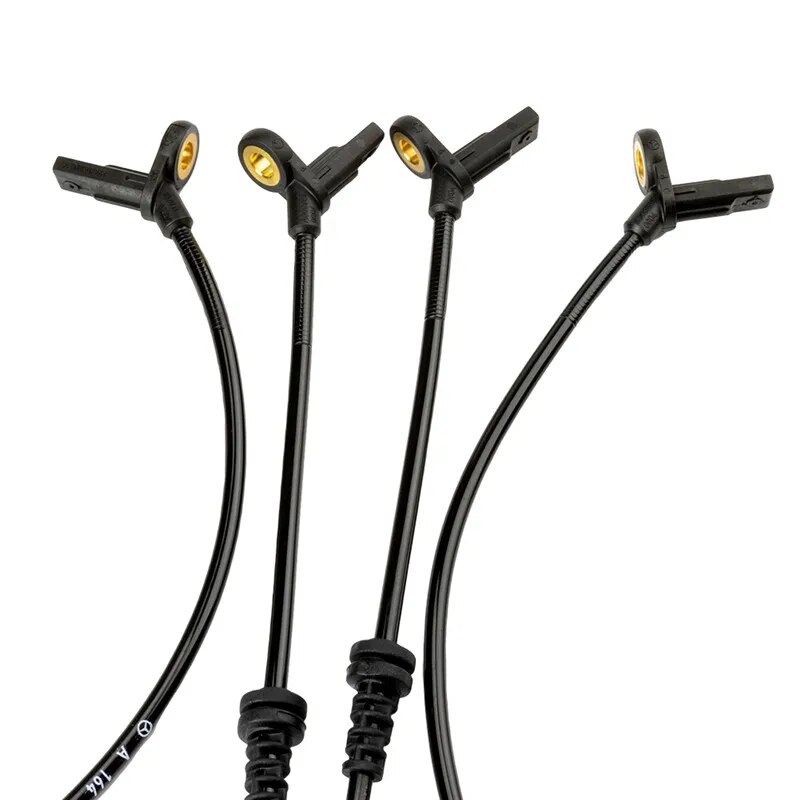 벤츠호환호환 W164 GL ML320 ML350 OEM 1645400717 1645400917 ALS365 ABS267 용 전면 후면 ABS 휠 속도 센서 4 개 세트
