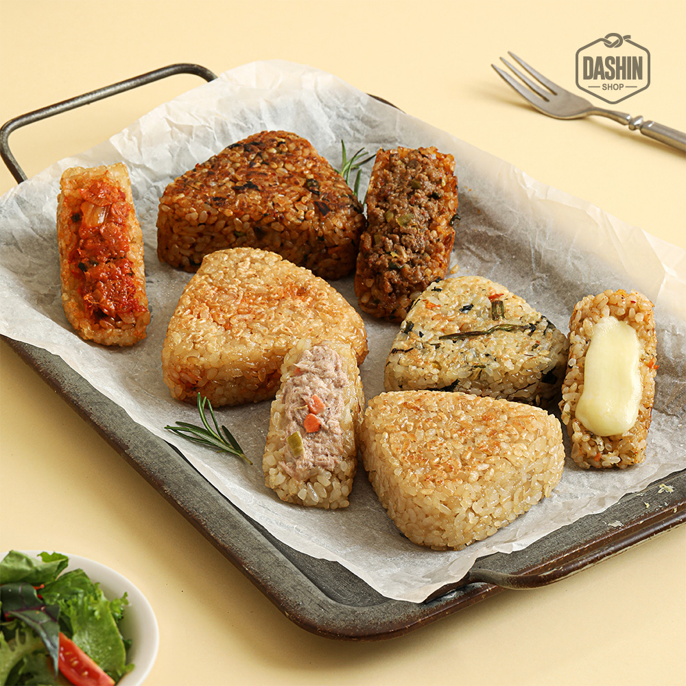 [푸드페스타] 다신샵 점보 현미 주먹밥 150g 5종 10+10팩 / 저당 국내산 볶음밥 상세 이미지 4