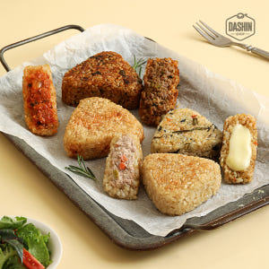 [푸드페스타] 다신샵 빅사이즈 점보 현미 주먹밥 5종 20팩 / 저당 국... 맛있게 먹은 솔직 후기 - 상품 이미지 3