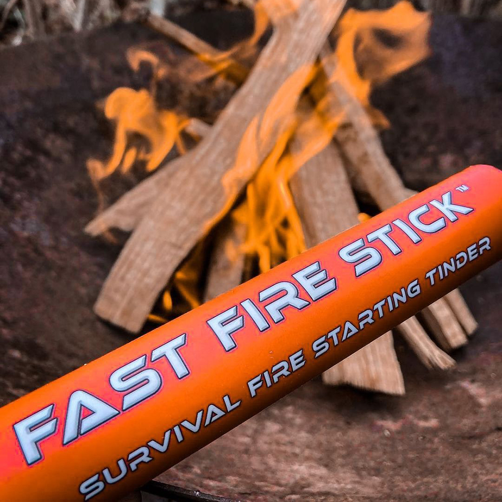 프로캠텍 파이어 스틱+롤+가방 키트 세트 착화제 캠핑 장작 불쏘시개 연료