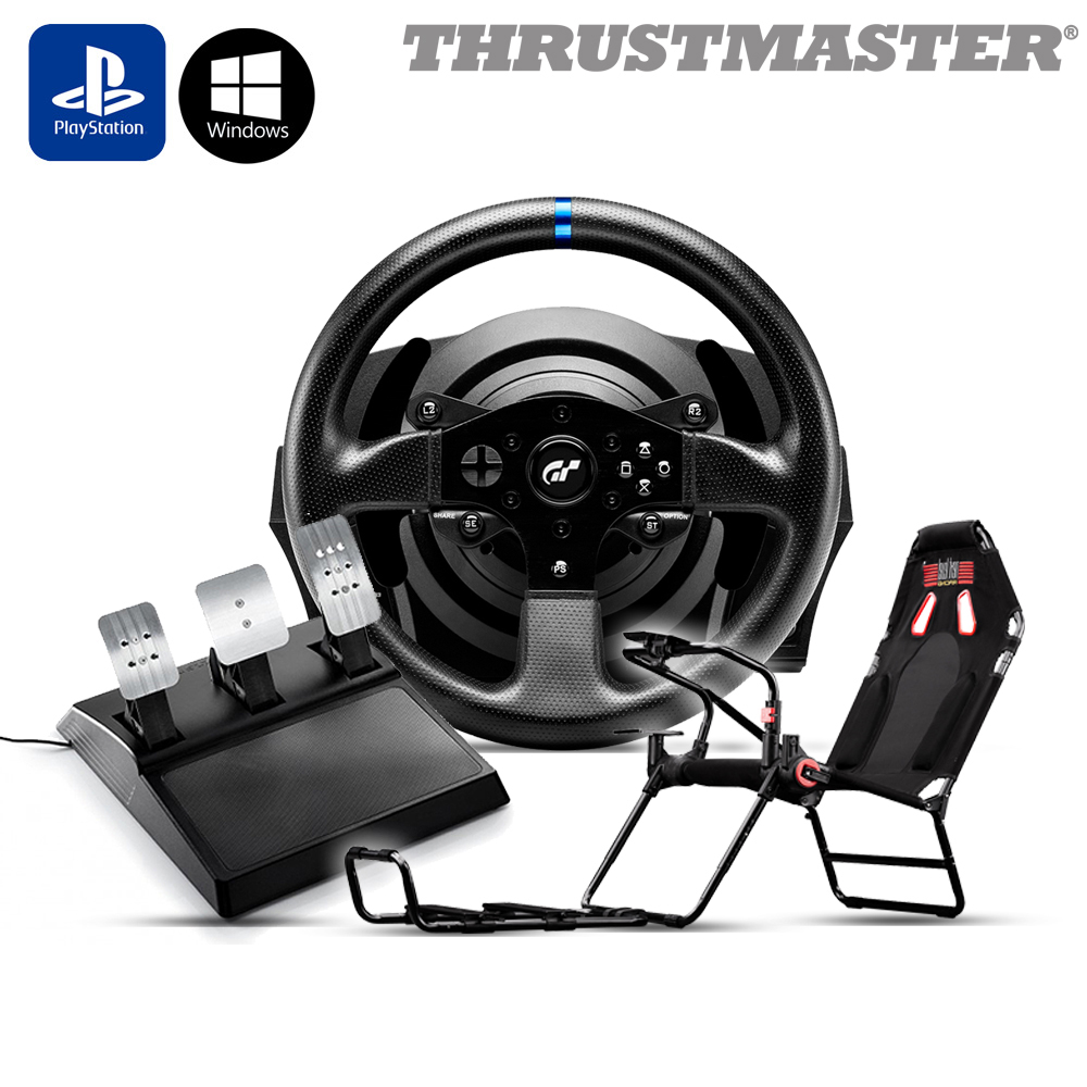 트러스트마스터 T300RS GT 레이싱휠+넥스트 레벨 레이싱 GT LITE 시트 패키지 PO - 상품 이미지