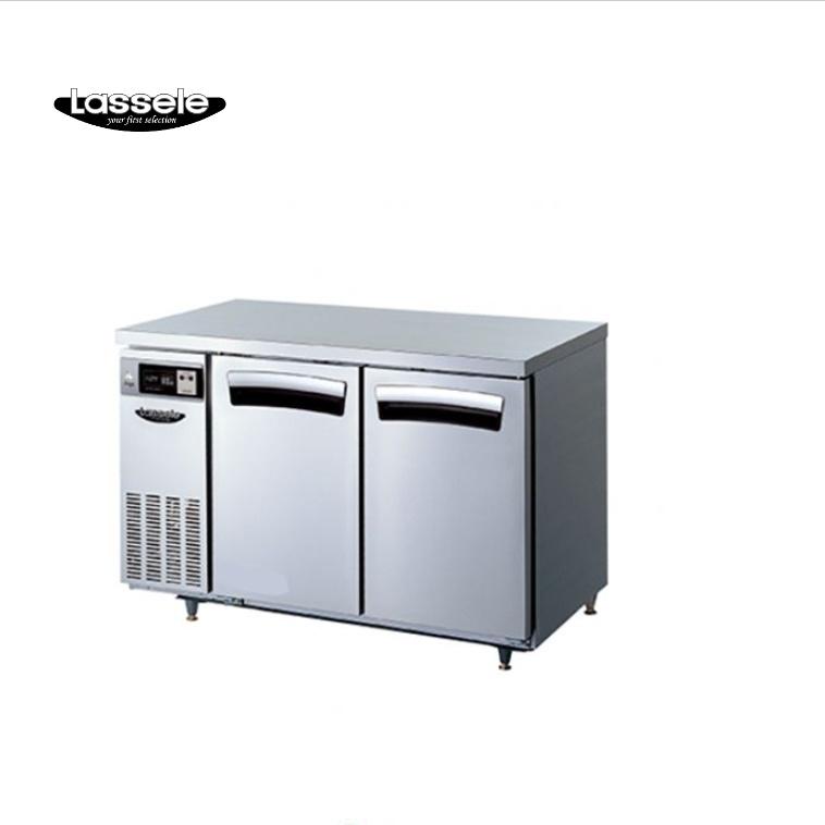 2칸 테이블냉장고1200 올냉장 업소용 식당 재료보관냉장고 제품 이미지