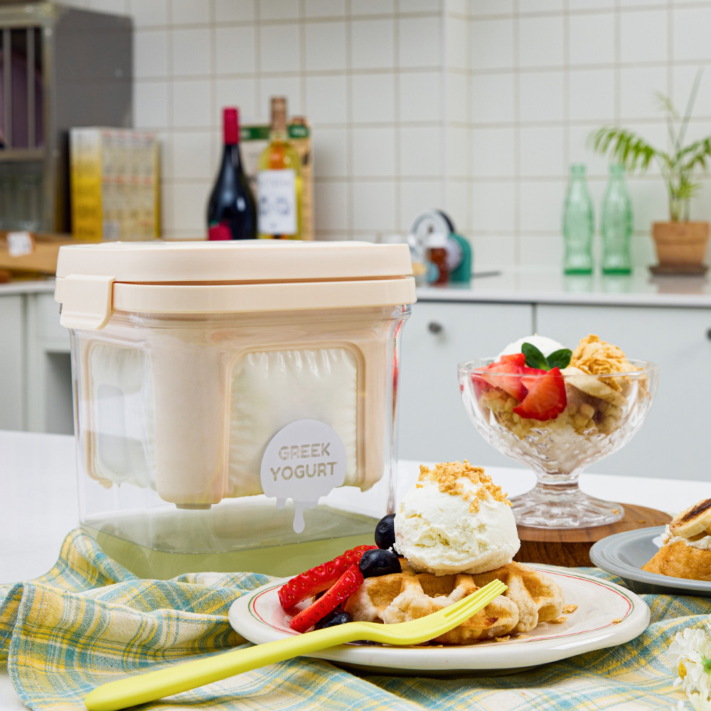 보아르 꾸덕 이지 유청 분리기 그릭 요거트 메이커 케이크 유당 분리 거름망