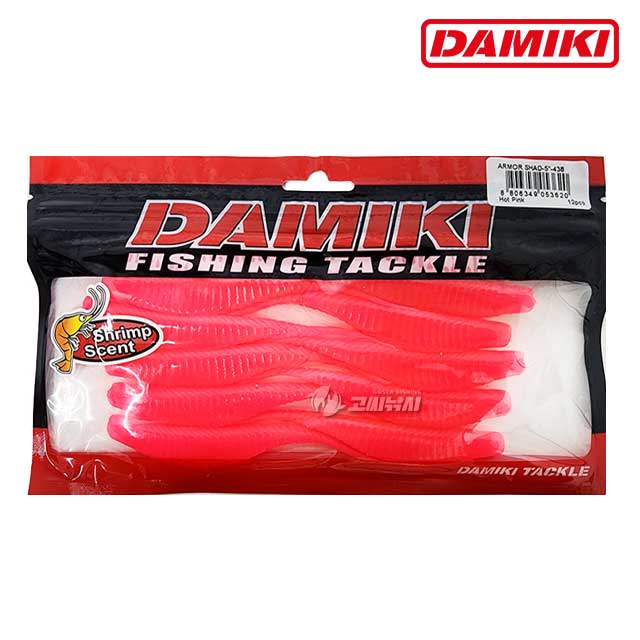 다미끼 아머 쉐드 웜 12.7cm ARMOR SHAD 광어 우럭 배스 다운샷 루어 108 - 상세 이미지 5