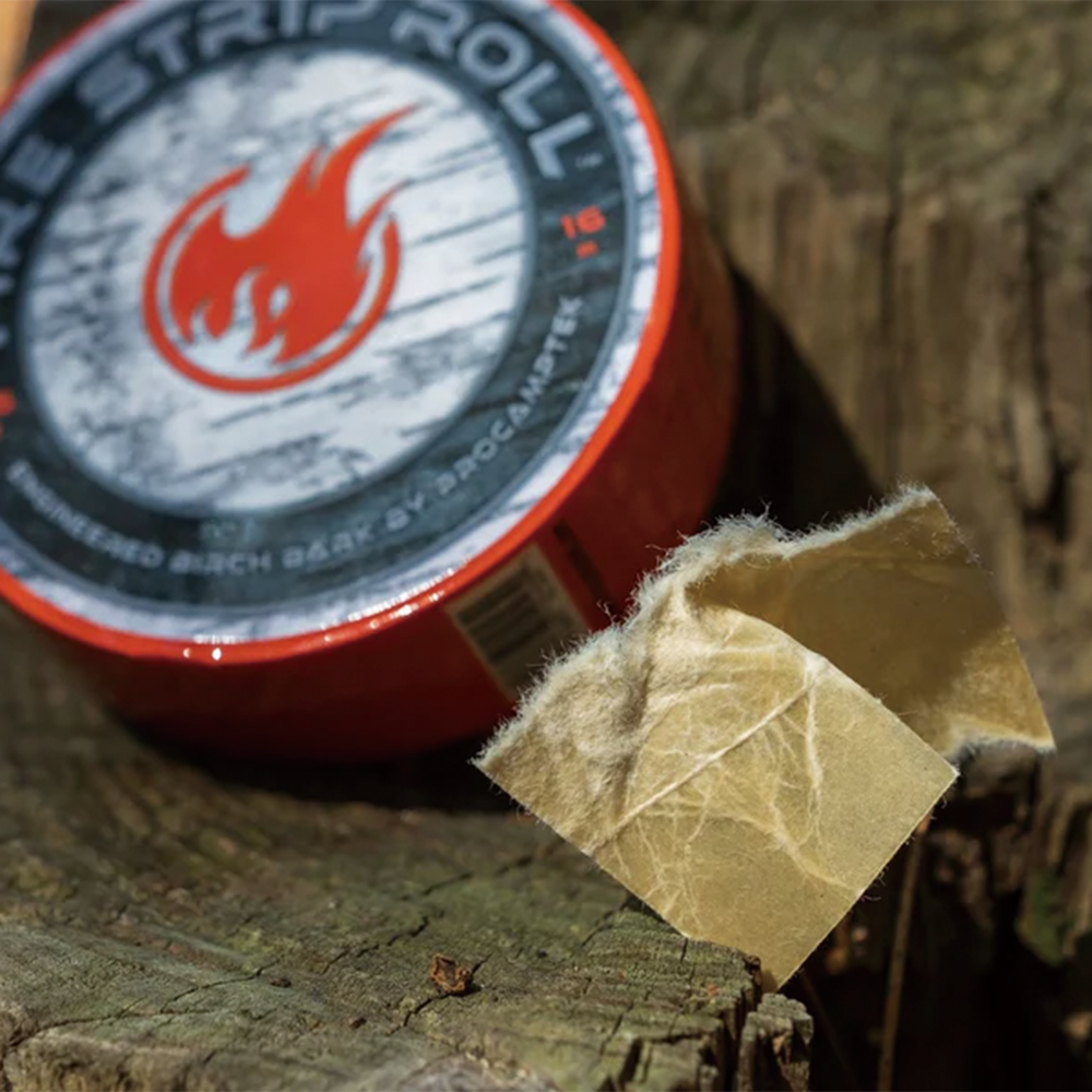 프로캠텍 파이어 스틱+롤+가방 키트 세트 착화제 캠핑 장작 불쏘시개 연료