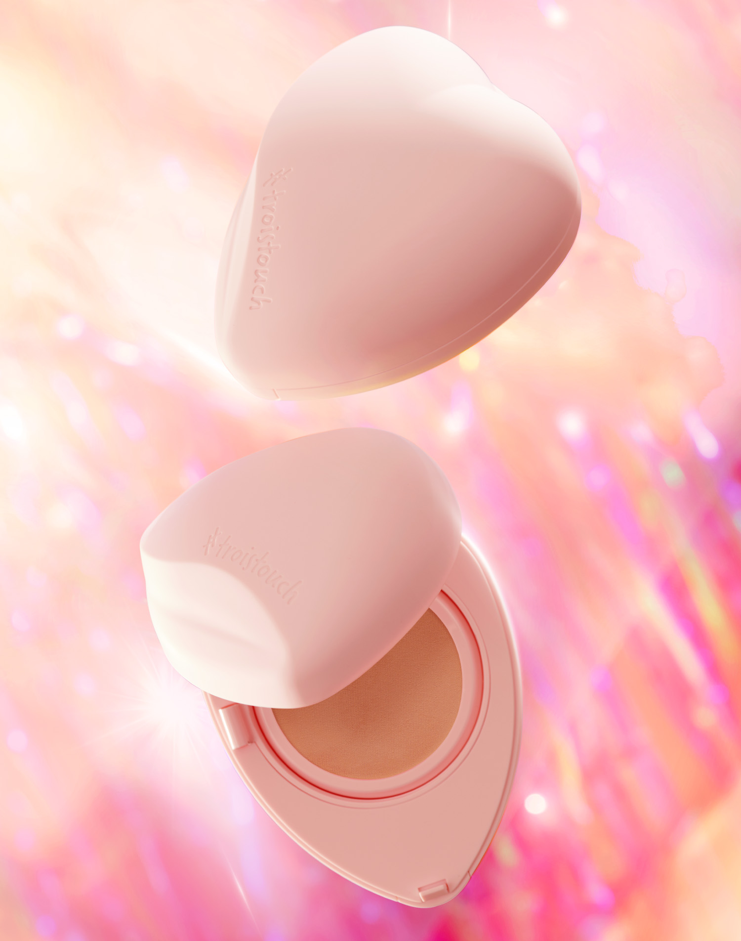 트와터치 무너짐 없는 메이크업 2종 SET (하트 쿠션 + 메이크업 픽서) SPF50+,PA++++ - 상세 이미지 3