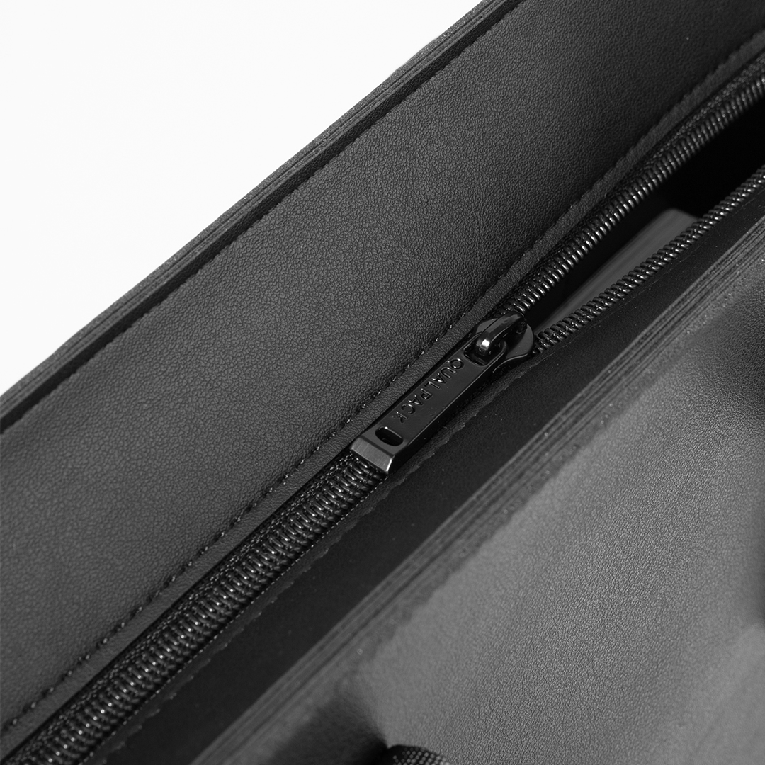 퀄팩 에센셜 레더 토트백 360 / 남자 크로스백 서류가방 출근가방