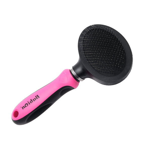 바비온 강아지 고양이 빗 슬리커 브러쉬 037R