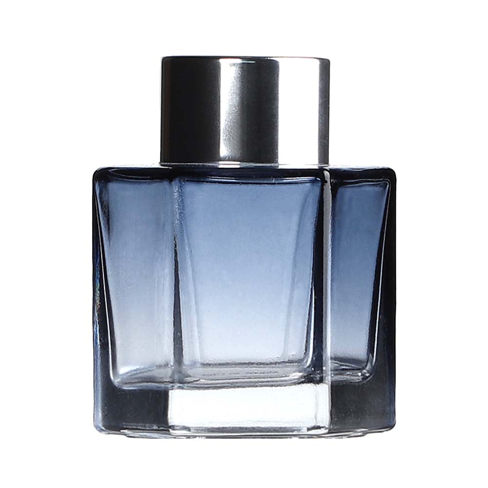 디퓨저 용기 유리병 블루헥타곤 50ml 스티커 리드스틱포함 DIY