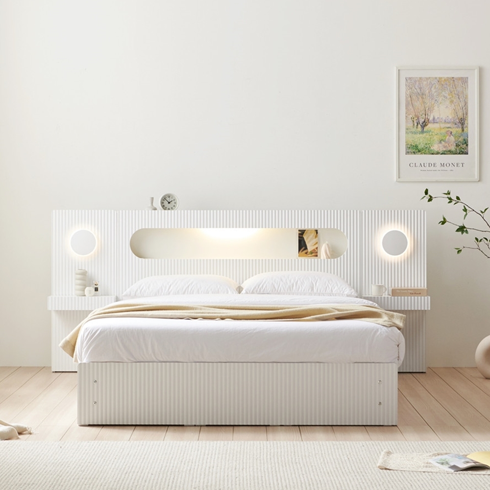 아트힐 템바보드침대 슈퍼싱글 호텔침대프레임 서랍형 빅수납 SS