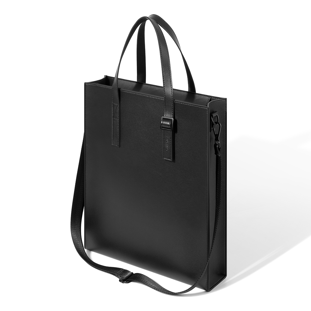 퀄팩 에센셜 레더 토트백 360 / 남자 크로스백 서류가방 출근가방