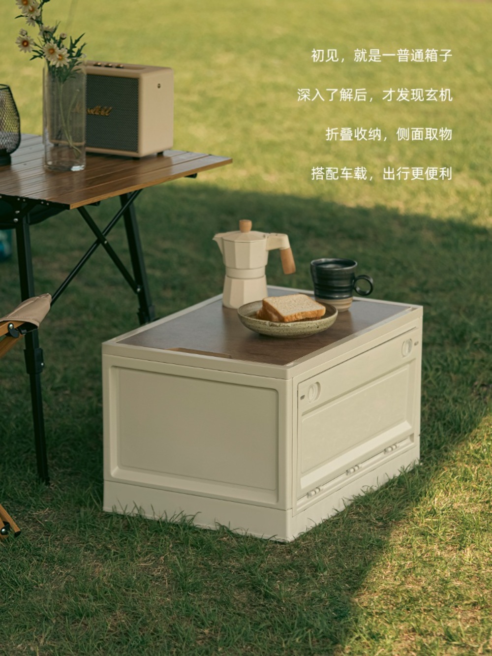 접이식 수납서랍 폴딩박스 서랍 폴딩 다용도 수납정리함 리빙박스 옷정리함 수납 - 상세 이미지 5