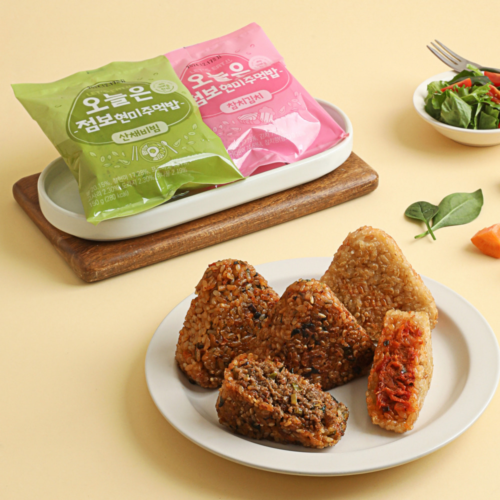 [푸드페스타] 다신샵 점보 현미 주먹밥 150g 5종 10+10팩 / 저당 국내산 볶음밥 상세 이미지 3