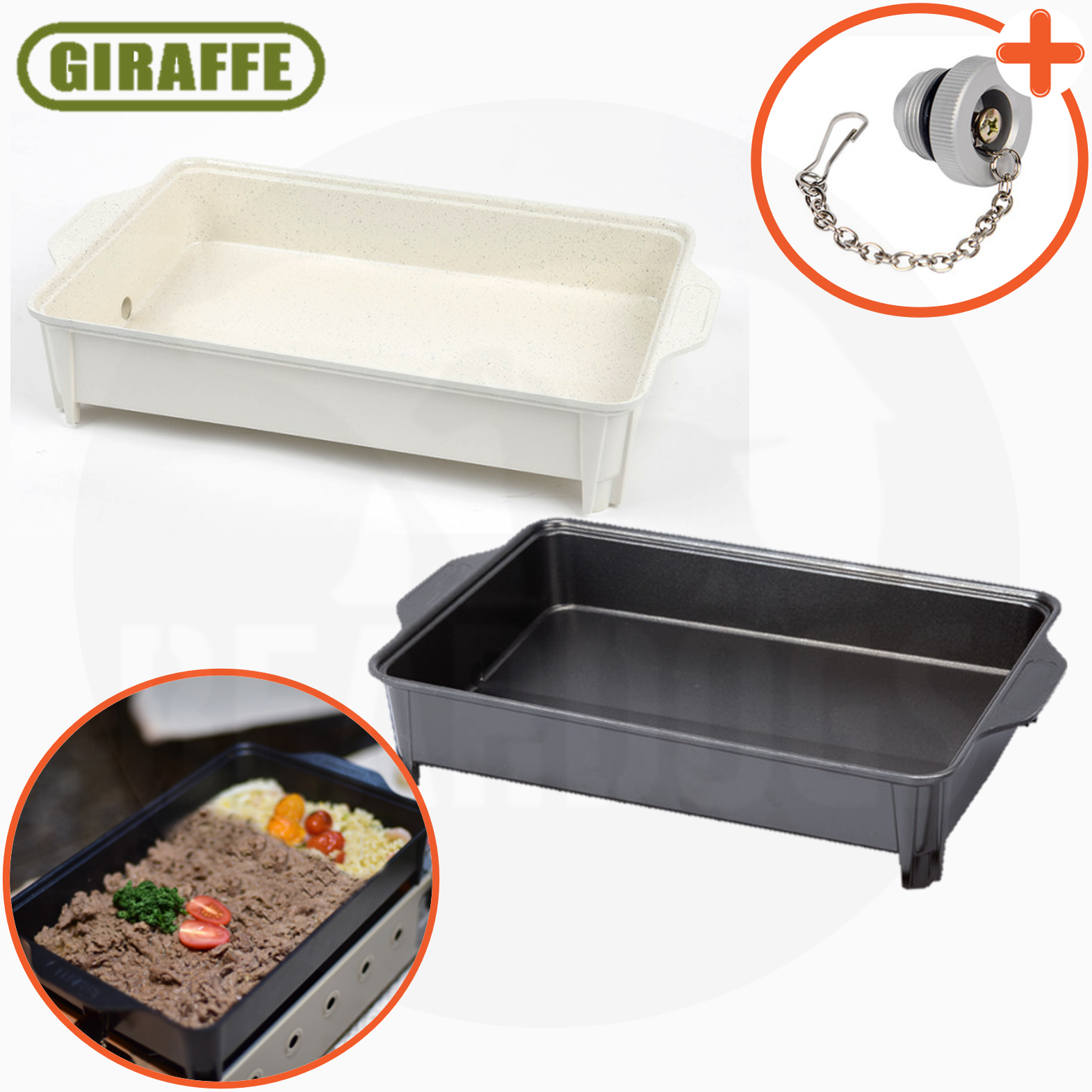 지라프 전골팬 M 불판 코팅 구이바다 호환