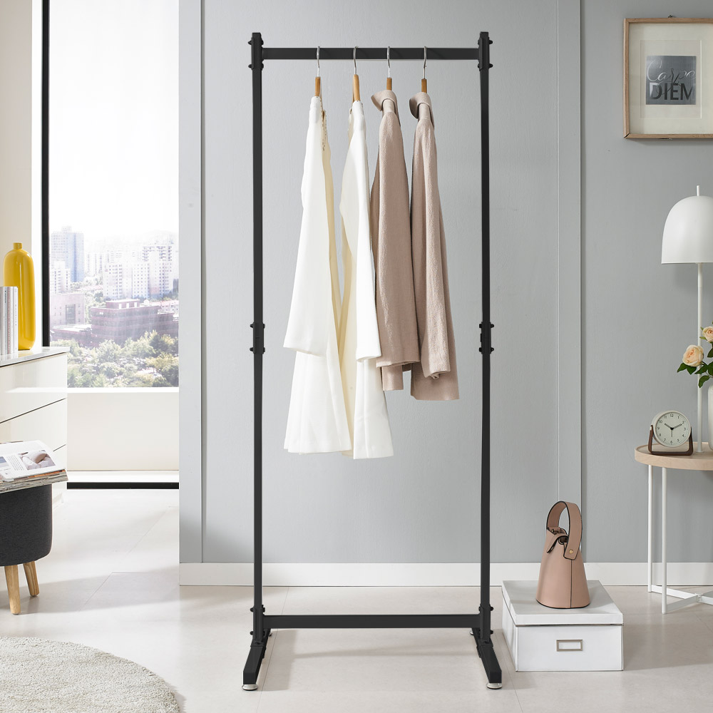 철제 1단 행거 스탠드 옷걸이 드레스룸 원룸 옷가게 옷장 400