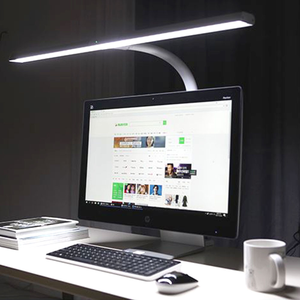 와이드 led 스탠드 4단계 밝기 각도조절 학습 사무용 전등 제품 이미지