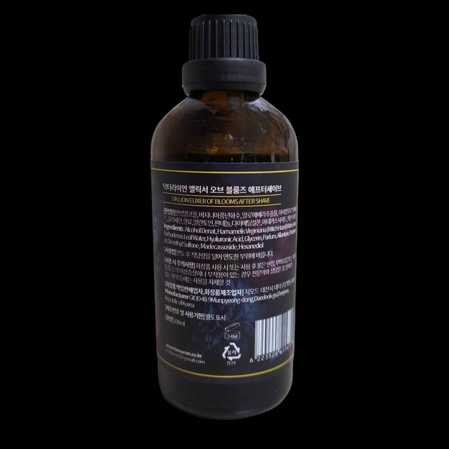 닥터라이언 엘릭서 오브 블룸즈 클래식면도 애프터셰이브 100ml - 상세 이미지 2
