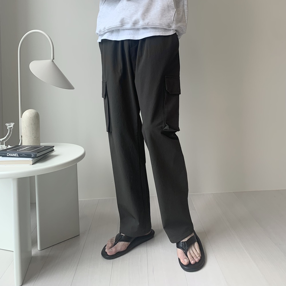 와이드카고팬츠 통큰바지 통넓은바지 이미지 3