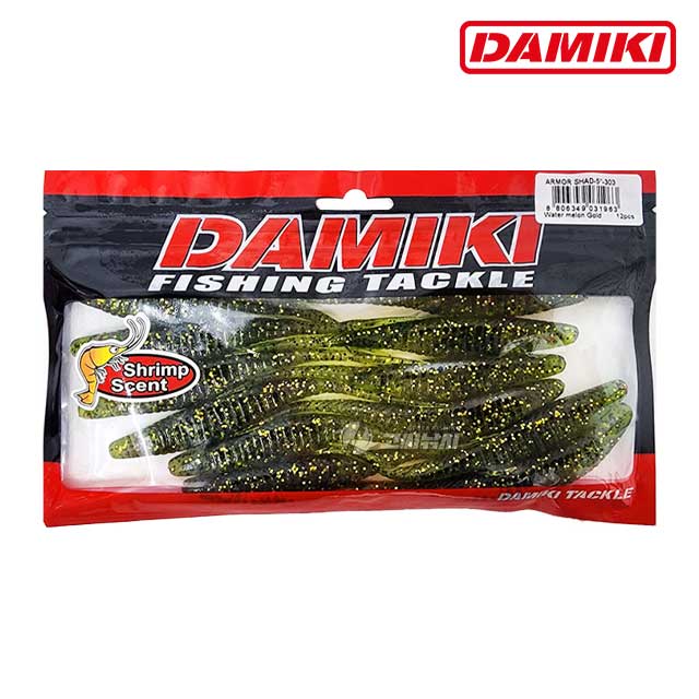 다미끼 아머 쉐드 웜 12.7cm ARMOR SHAD 광어 우럭 배스 다운샷 루어 108 - 상세 이미지 4