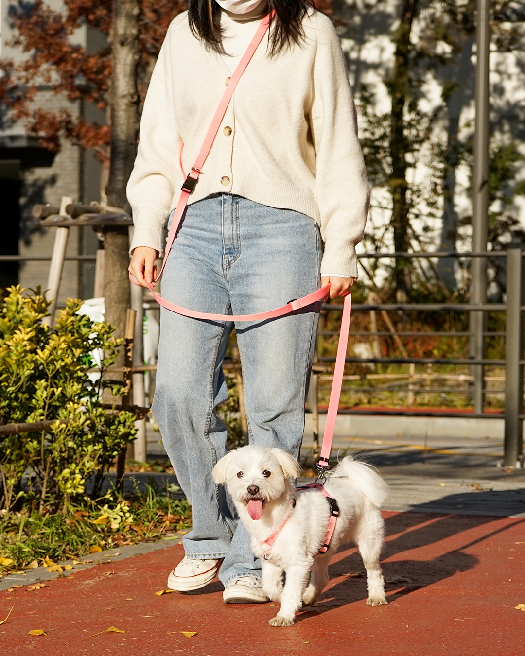 아띠지기 강아지 핸즈프리 리드줄 멀티 이미지 4