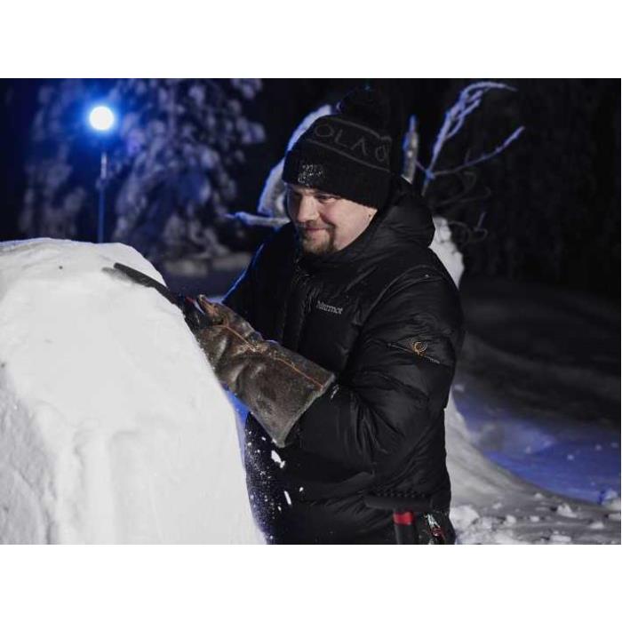 핀란드 레비 가이드 눈 조각 체험 이미지 2