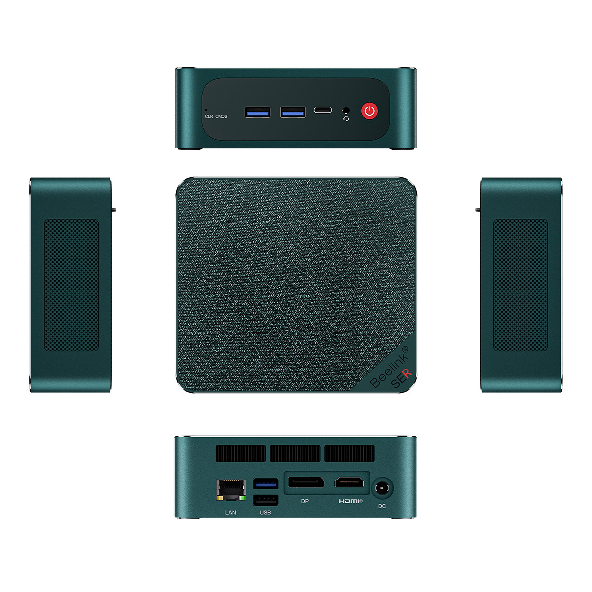 BEELINK SER6 PRO VEST 라이젠7 7735HS 고사양 게이밍 미니 PC 32GB+500GB - 상세 이미지 5