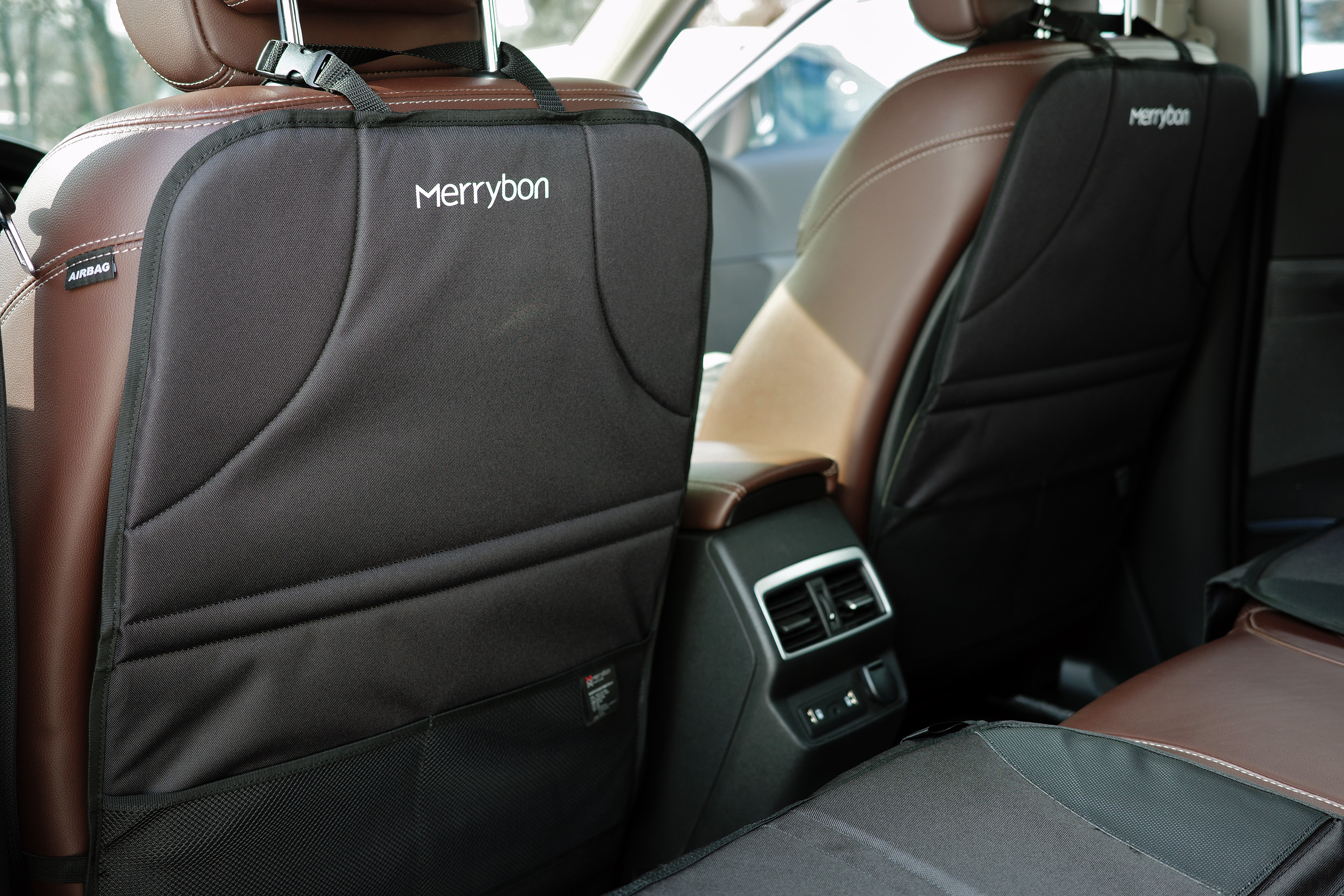 메리본 카시트 차량용 킥매트 발차기매트