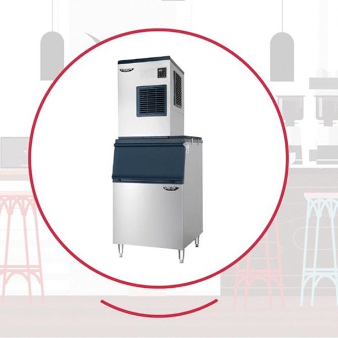 대용량제빙기 업소용 커피숍 식당 얼음만드는기계 국내산제빙기 이미지 4