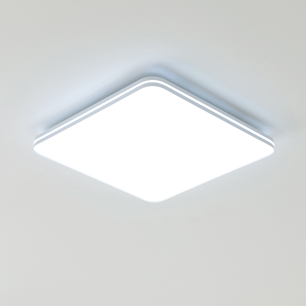 LED등 LED방등 슬림 리디아 60W 안방 거실 천장 플리커프리 삼성칩 조명 - 상세 이미지 4