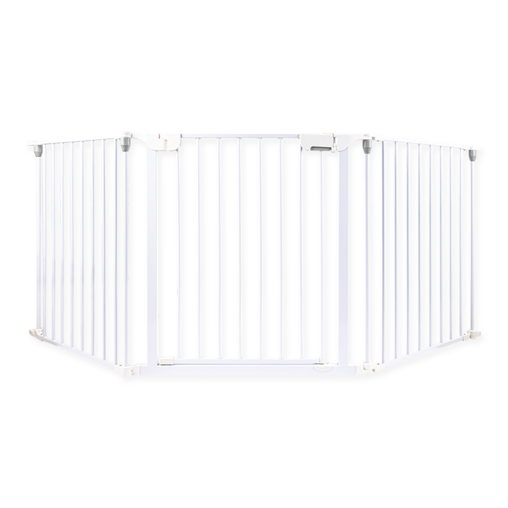 아가드 플렉스 접이식 ㄱ자 안전문 2.0 아기 강아지 유아 주방 현관 본품 단품 100cm, 화이트