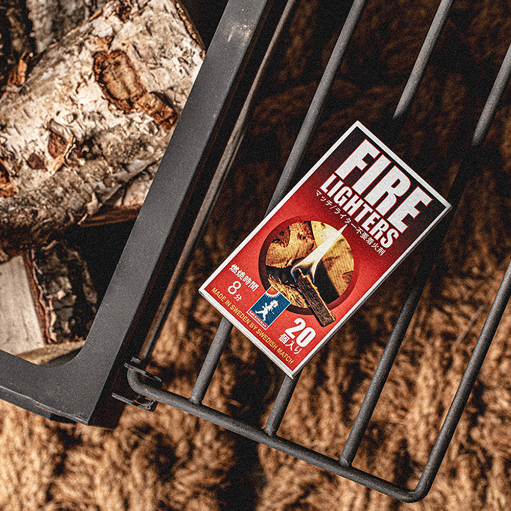 파이어라이터스 착화제 20개입 캠핑 차박 성냥 점화제 장작 숯 불쏘시개