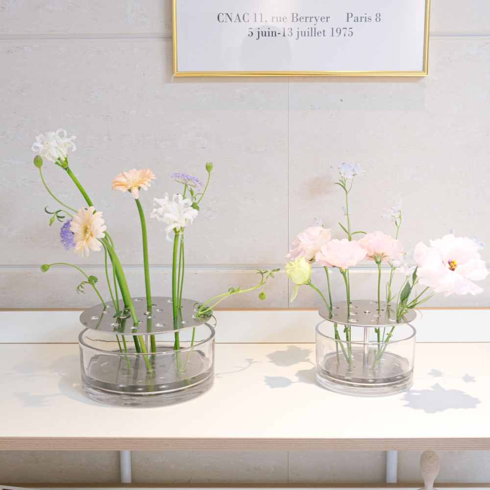 네르하 이케바나화병 유리 화병 꽃병 무광에디션