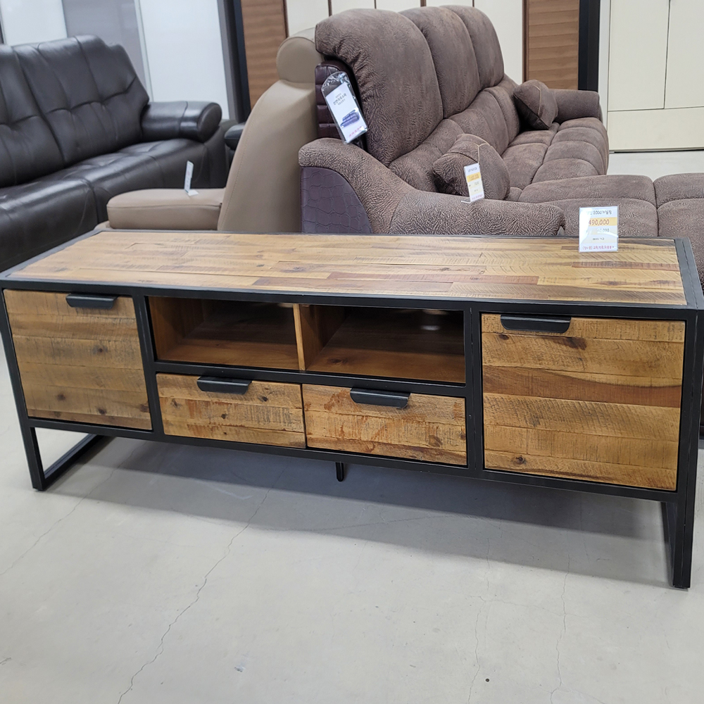 [매장진열] 캘빈 2000 원목거실장