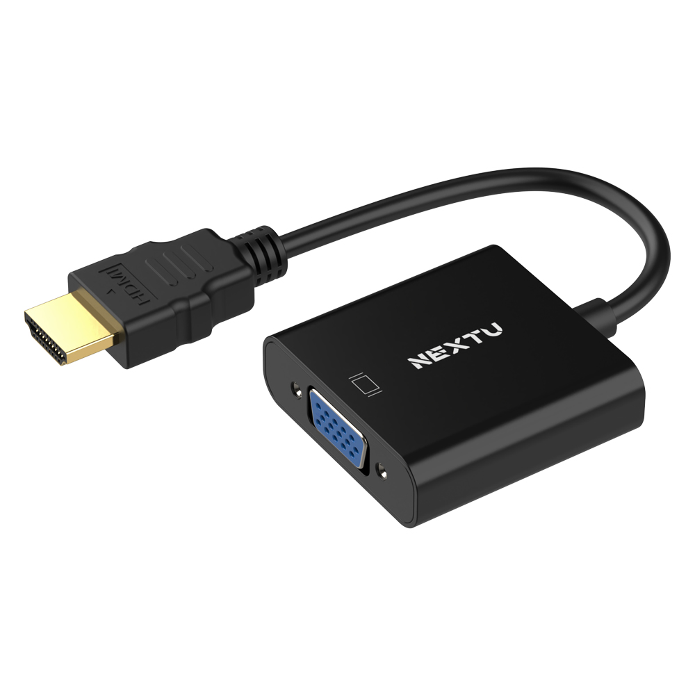 넥스트유 버이반 FHD 60Hz HDMI TO VGA(RGB) 컨버터 젠더 케이블 - 상세 이미지 3