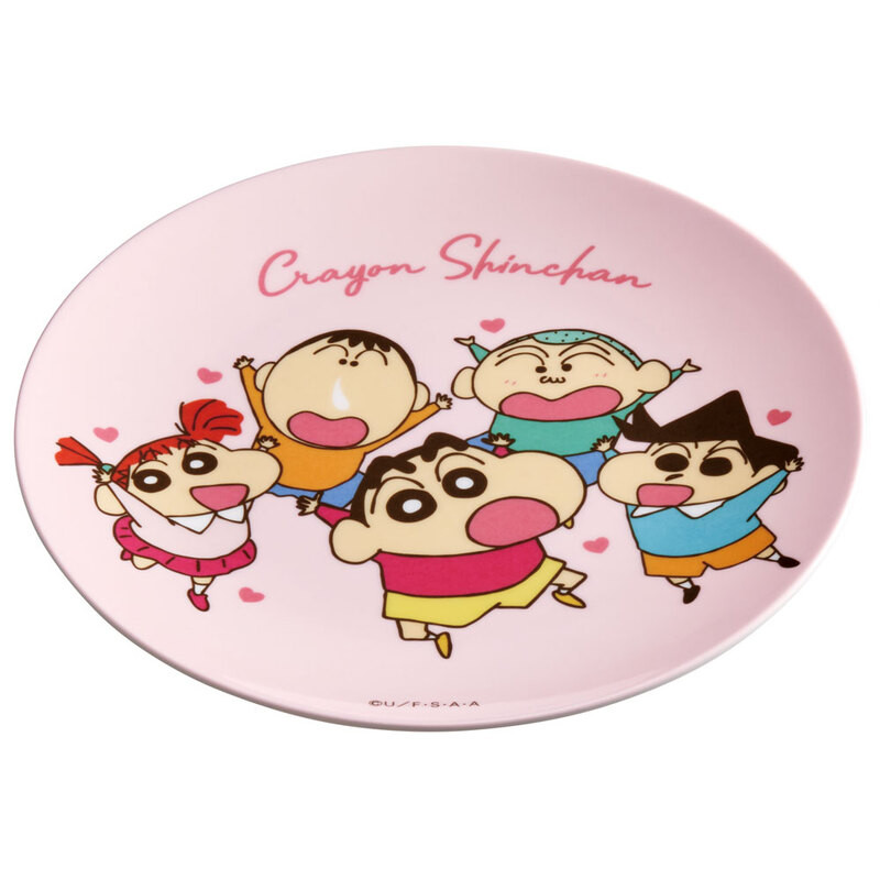 스케이터 짱구 캐릭터 멜라민 플레이트 20cm MPL20P - 하카타몰