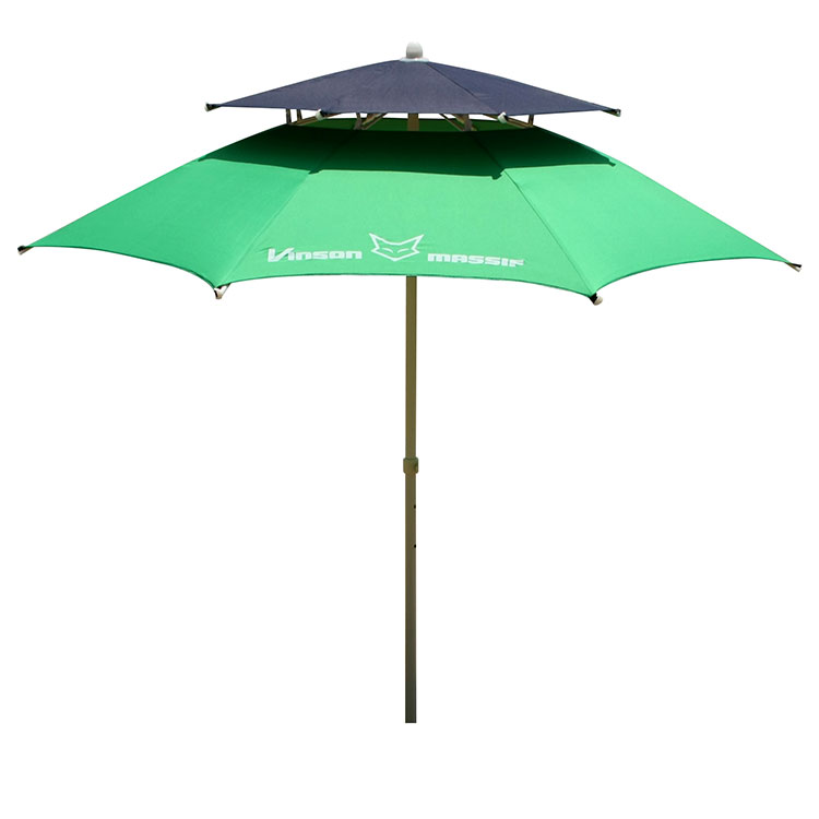 빈슨메시프 투톤 파라솔 2.4M 일반 캠핑 휴대용 야외 테라스 그늘막 낚시 대형파라솔