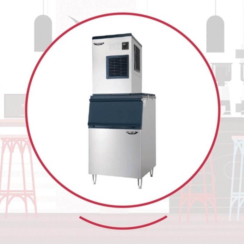 대형 국산제빙기 캠핑장아이스메이커 커피숍 사무실 얼음제조기 이미지 4