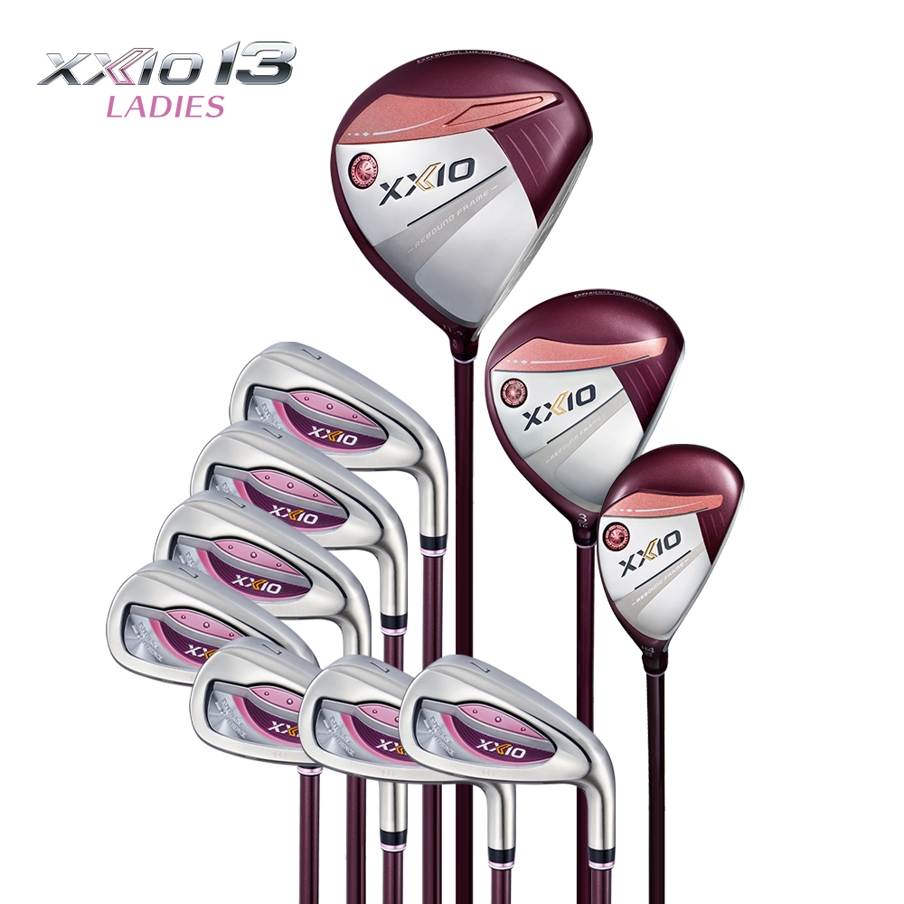 던롭코리아 정품 젝시오13 여성 풀세트 선택1 보르도 색상 드라이버 우드 유틸리티 아이언 선택1 보르도