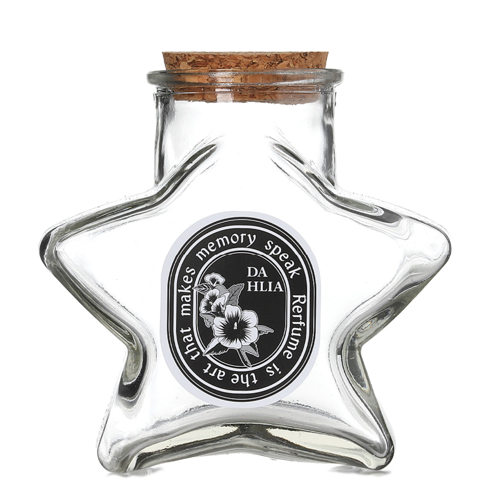 디퓨저 용기 콜크별 유리병 300ml 리드스틱 스티커포함 DIY - 상세 이미지 5
