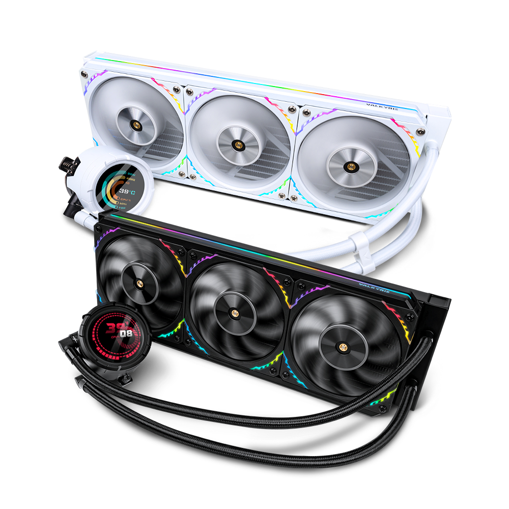 발키리 VALKYRIE V360 ARGB LCD CPU 수냉쿨러 드라큘라 화이트 이미지 7