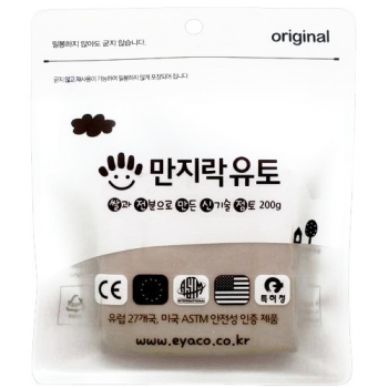 이야코 만지락 소프트 유토 굳지않는 점토 어린이교재용 100g 이미지 3